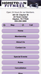 Mobile Screenshot of hometownfitness-dayton.com